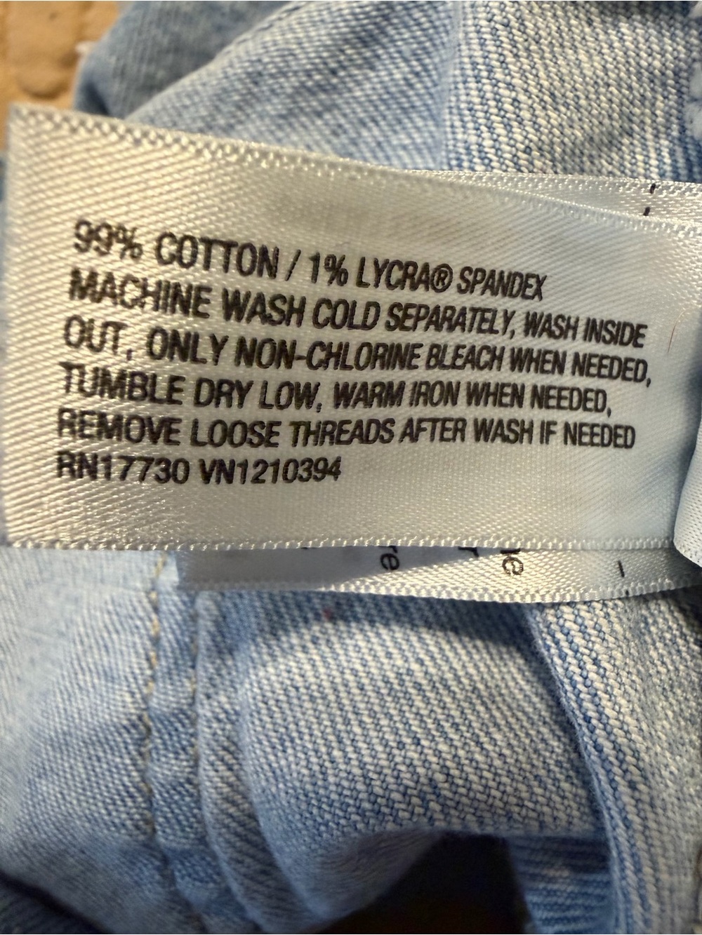 Universal Thread Light Blue High-Rise Denim Cutoff Shorts - Picture 5 of 5